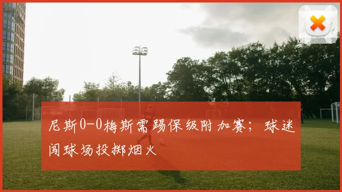 尼斯0-0梅斯需踢保级附加赛；球迷闯球场投掷烟火